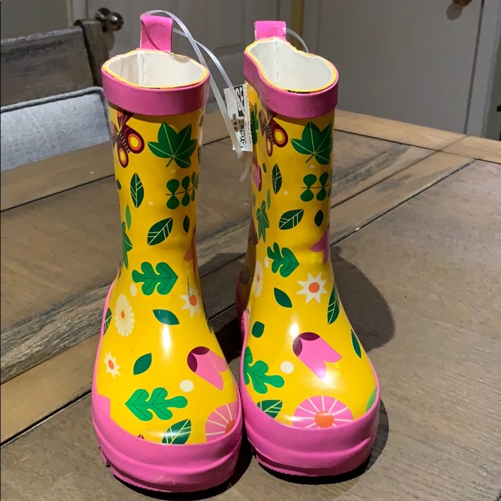 Kid Made Modern Kids' Butterfly Garden Rain Boots
